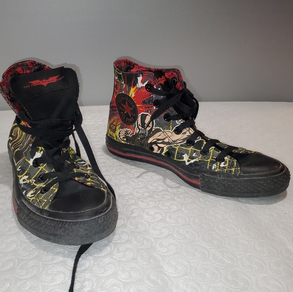 Unisex Converse Comics The Dark Knight Rises Sneakers - Picture 5 of 8